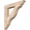 Ekena Millwork Funston Traditional Smooth Bracket, Douglas Fir, 5 1/2"W x 38"D x 38"H BKT06X38X38FST01SDF - alternate 1